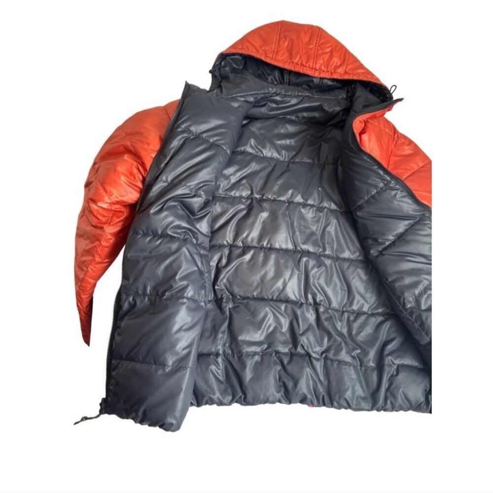 Point Zero XXL Reversible Puffer, Orange & Black 🖤🧡